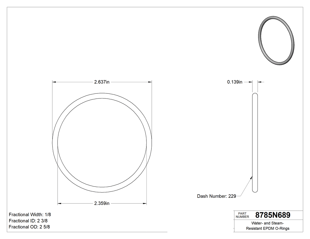 Technical drawing - 8785N689